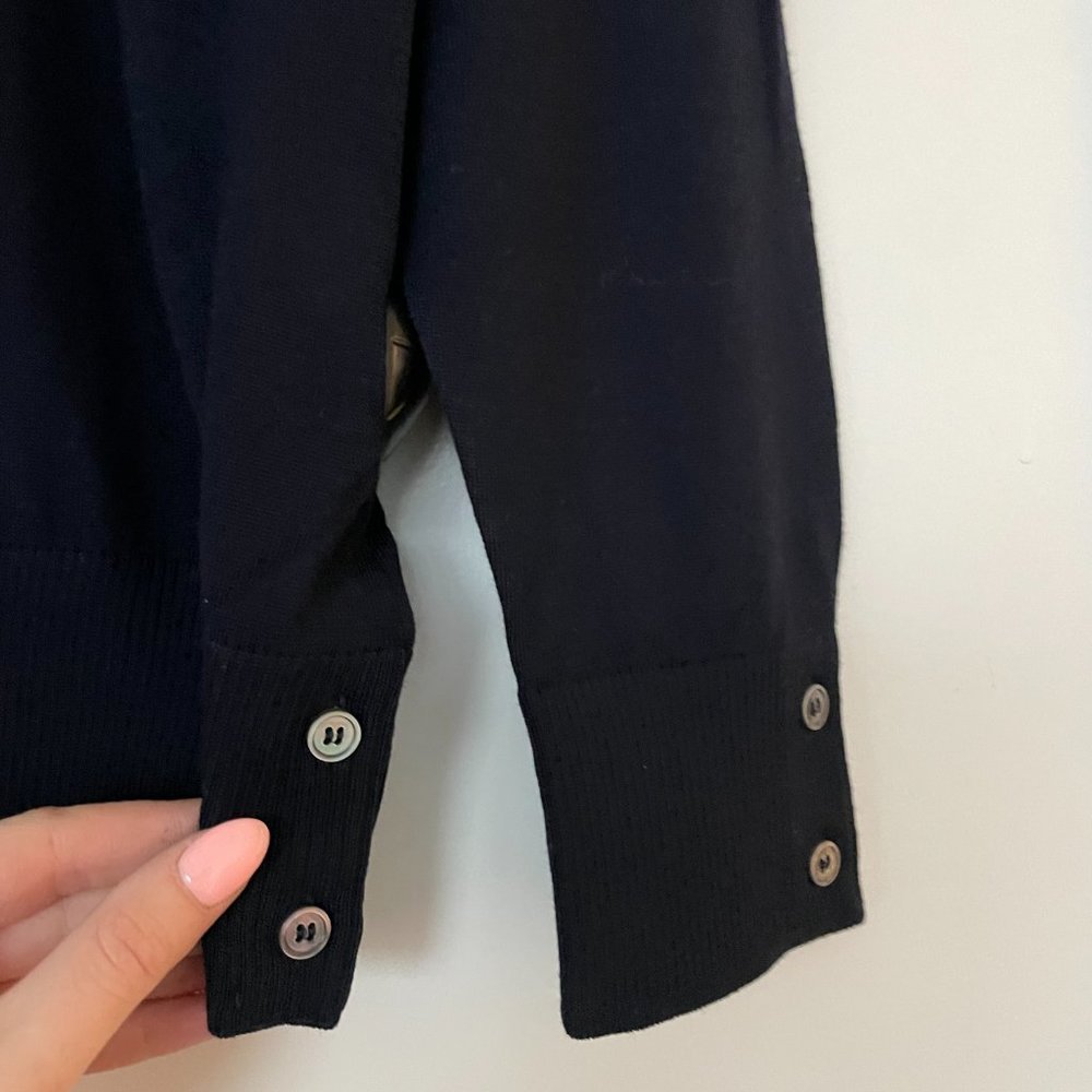 ❌SOLD❌Thom Browne Crewneck Pullover Sweater Milano Stitch 4 Bar Merino Wool - Picture 4 of 9